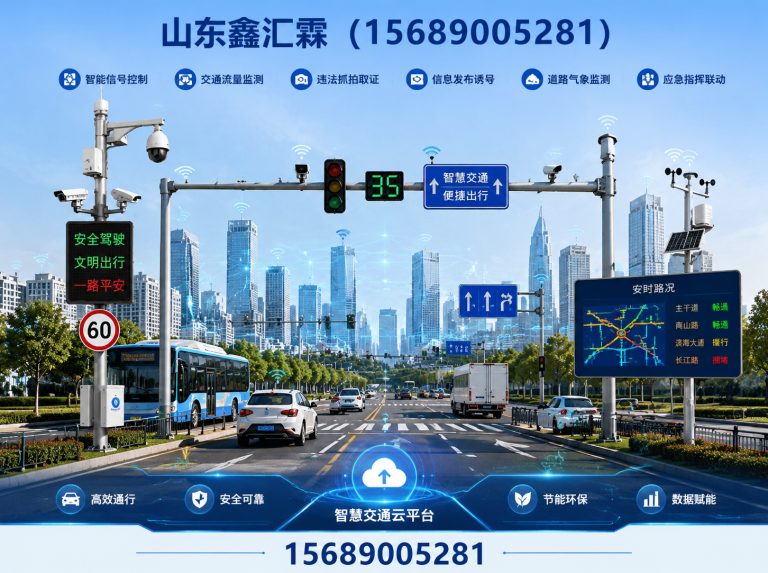高青县交通信号灯展示图